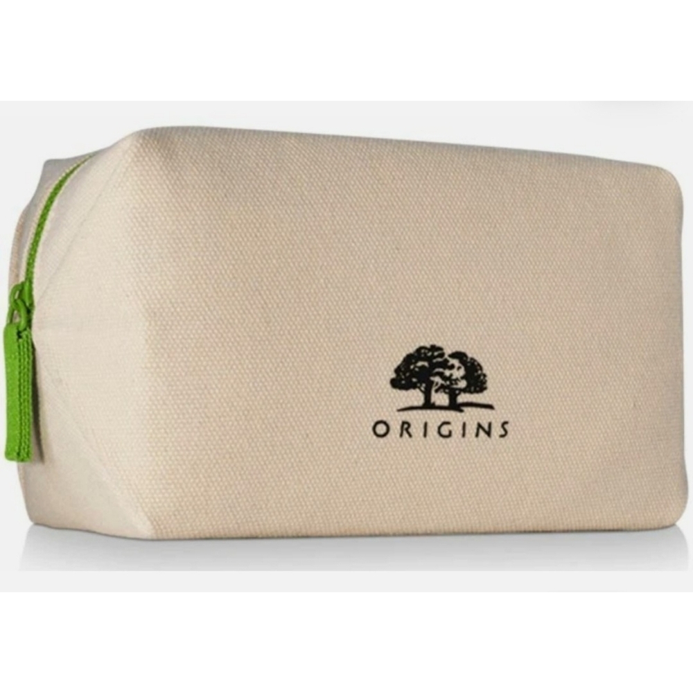 Origins Canvas Cosmetic/Toiletry Bag Cream